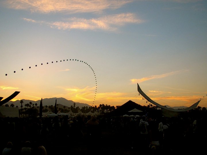 Sunsetting on a great festival weekend | Photo by me