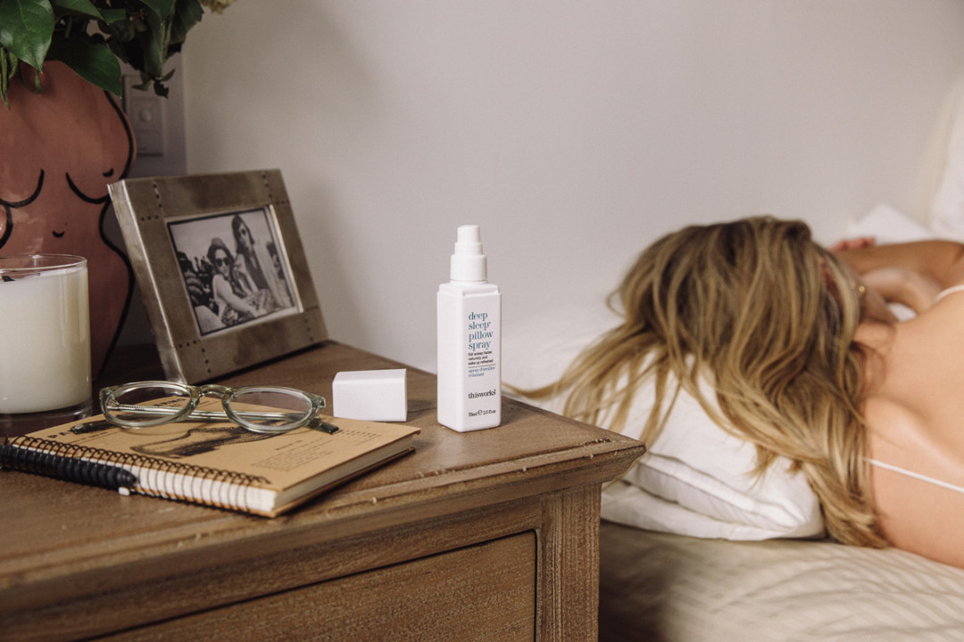 this works deep sleep pillow spray - chasing kendall